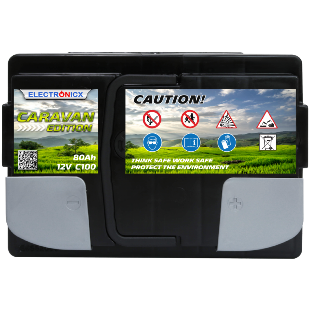 Electronicx Caravan Edition Gel Batterie Ah V