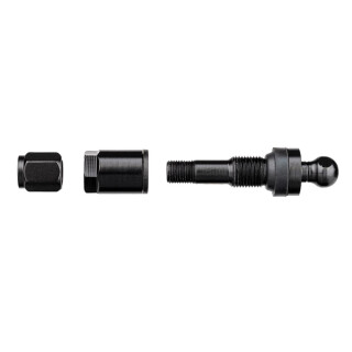 4 Tire pressure sensors TPMS sensors metal valve black for Cadillac Escalade GMT900/GMTK2XL 01.2012-12.2020