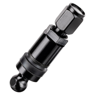 4 tire pressure sensors TPMS sensors metal valve black for DFSK Lingzhi Baolong 04.2020-06.2021