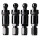 4 tire pressure sensors TPMS sensors metal valve black for Dodge Ram Promaster/City 01.2014-12.2020