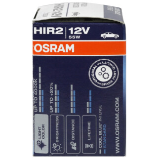 Osram Cool Blue Intense HIR1 9012CBI car lamp (1 piece)