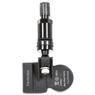 4 tire pressure sensors TPMS sensors metal valve black for Fiat Grande Punto 53104671 01.2006-05.2014