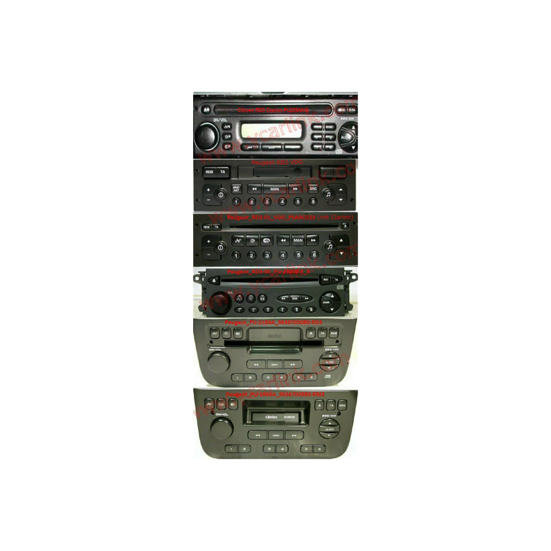 CD Wechsler AUX IPod Iphone Ipad Adapter RD3 Radio's, 49,99 €