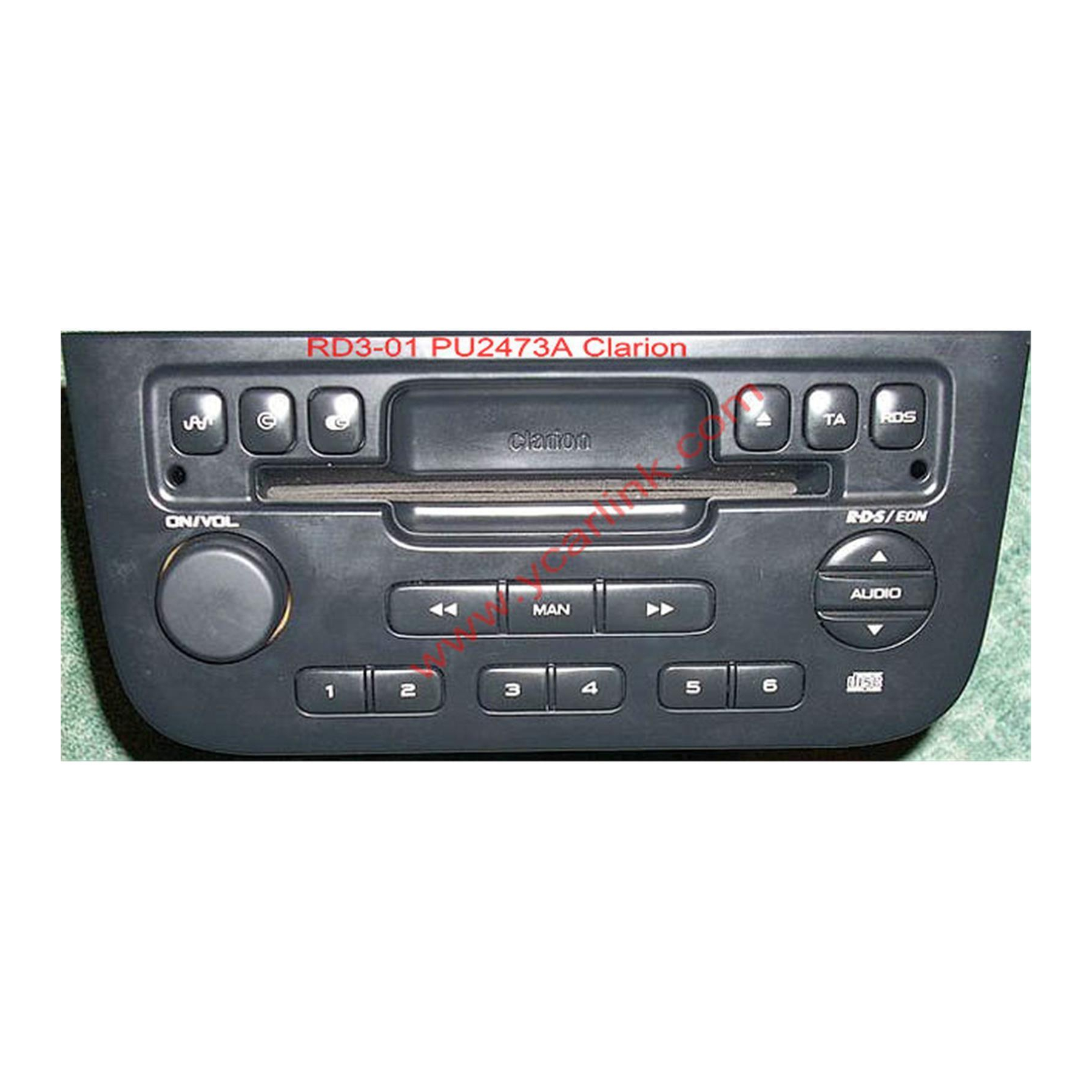 Yatour Car Radio With Bluetooth Audio for RD3 Peugeot 206 Radio