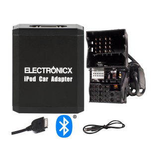 Adapter Bluetooth AUX iPhone iPad iPod für BMW Mini Land Rover Flachpin