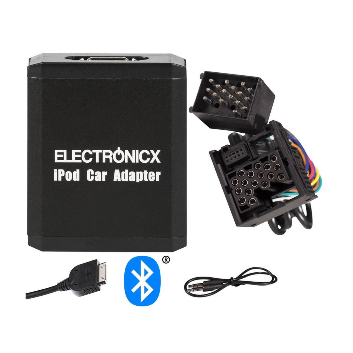 Adapter AUX Bluetooth for iPhone iPad iPod for BMW Mini Roundpin