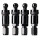 4 tire pressure sensors TPMS sensors metal valve black for Iveco Daily 01.2019-12.2021