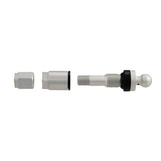 4 tire pressure sensors TPMS sensors metal valve silver for Maxus Dear eUniq5 06.2020-06.2021