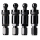 4 tire pressure sensors TPMS sensors metal valve black for Maybach Maybach 62 Ma007 02.2002-12.2013