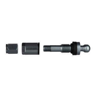 4 tire pressure sensors TPMS sensors metal valve Gunmetal for Mercedes CLK-Class 01.2008-12.2012