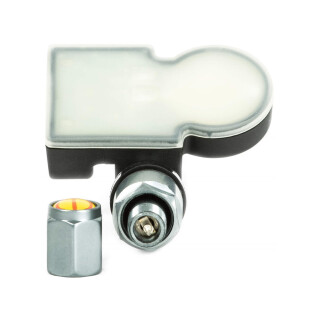4 tire pressure sensors TPMS sensors metal valve Gunmetal for MINI Cooper 01.2010-02.2014