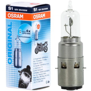 Osram Original Line 12V motorcycle lamp S1 64326 single box