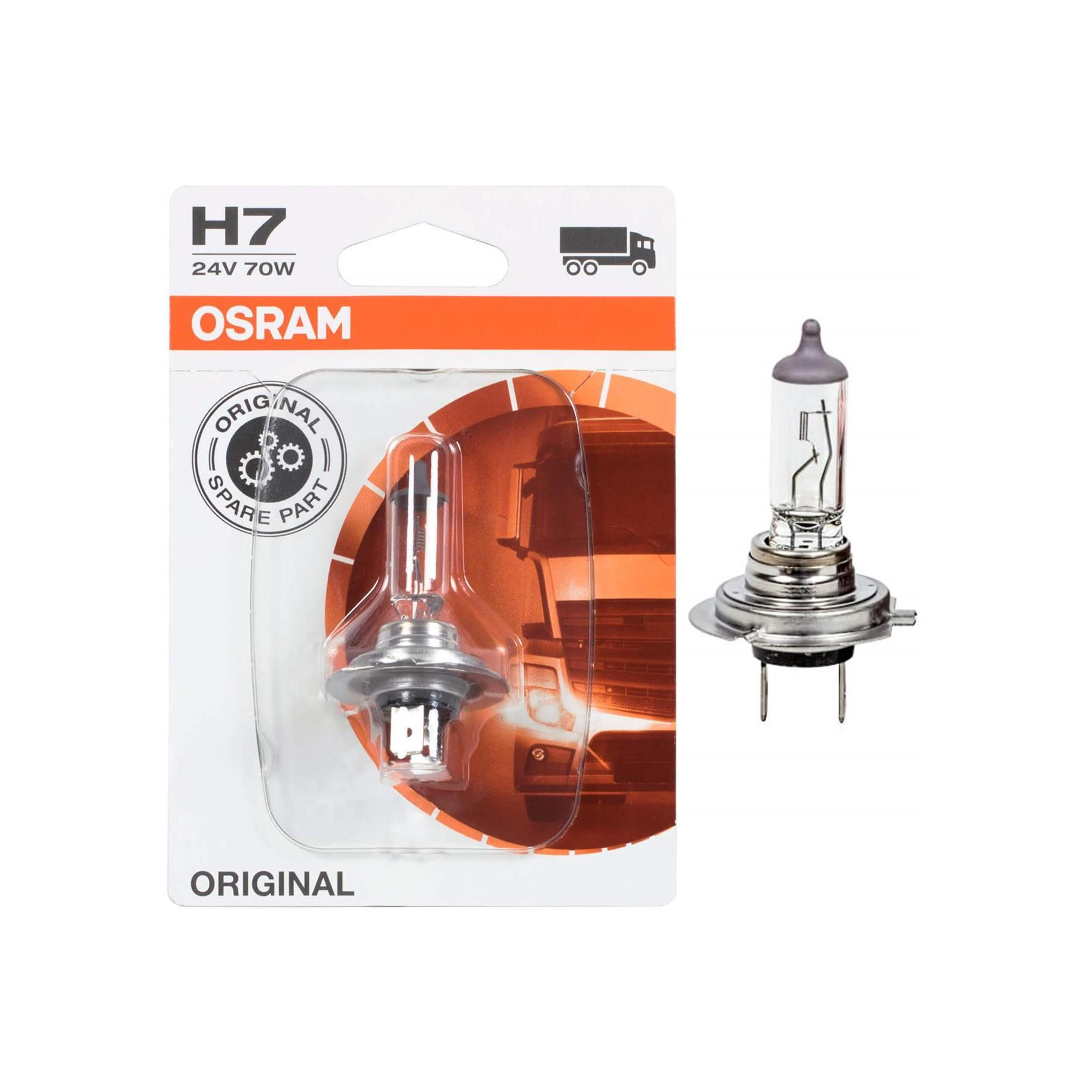 Glühlampe 12 Volt 55 Watt Halogen H7 Sockel PX26d Original