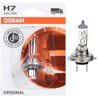 Osram Original Line H7 64215-01B 24V truck headlight bulb...