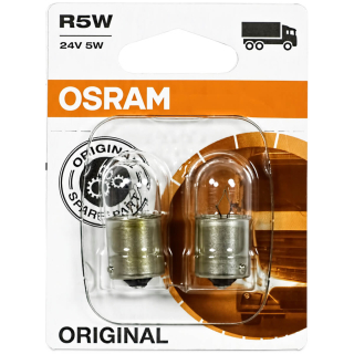 Osram Original Line 5627-02B  R5W 24V  für LKWs  (2 St.DB)