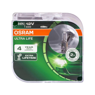 Osram Ultra Life H1 64150ULT-HCB Duo Box car lamp