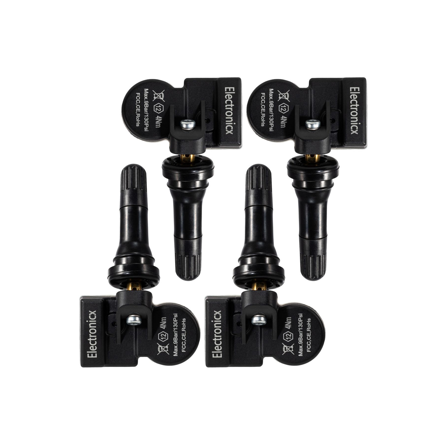 4x TPMS Sensoren Für VW CC, Passat B7, Tiguan - 433 MHz, OE 3AA907275