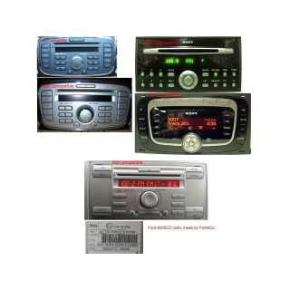 Adapter AUX Bluetooth Freisprecheinrichtung Ford 4000N, 4050 RDS, 4500, etc