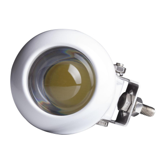 AdLuminis LED Arbeitsscheinwerfer Rund, 30 Watt 2350 Lumen, Für 12V 24V,  Mega Spot Beleuchtung 16,4°, IP67 IP69K Schutzklasse, 6000K