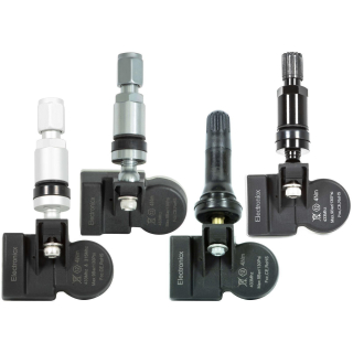 Electronicx 4 pieces tire pressure sensors wheel sensor air pressure sensors TPMS for BMW 5 Series