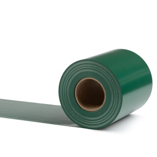 Electronicx PVC Privacy Screen | Privacy Screen Roll Moss Green RAL 6005 | Double-Post Fences | 35m x 19cm | 650g/m² Premium Quality | Extra Strong | Including 20 Mounting Clips