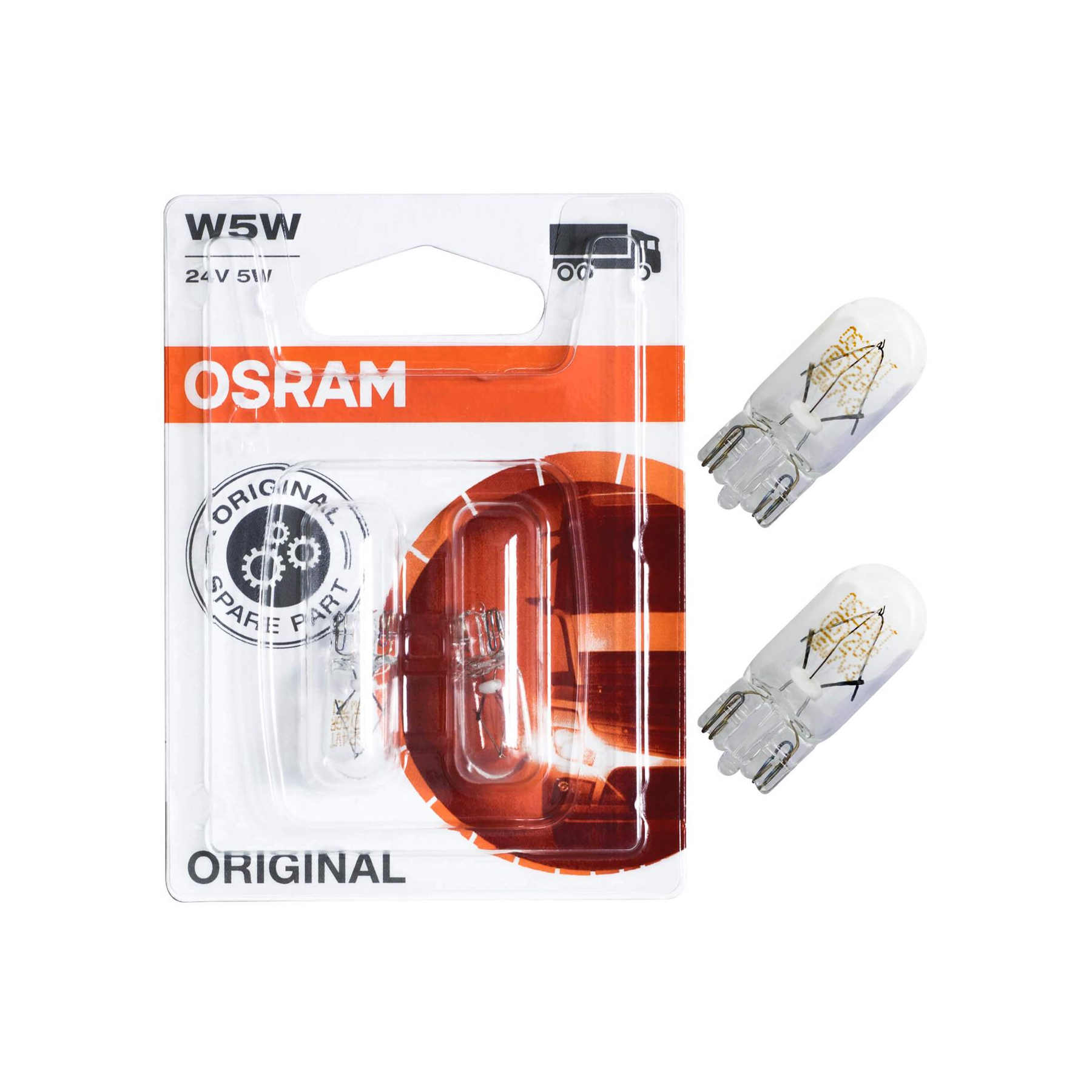 W5W* 24V 1W W2,19,5D LEDW5W Premium Retrofit Warm White (4000K)  Doppelblister OSRAM - Auto-Lamp Berlin