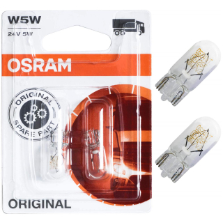 Osram W5W  Original Line 2845-02B 24V LKW Lampe...
