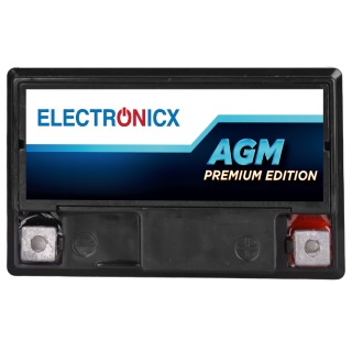 Electronicx AGM Motorcycle Battery 12V 4Ah – Compatible with 50314, CBTX4L-BS, GT4L-BS, YTX4L-BS