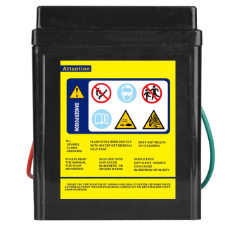 Electronicx GEL Motorcycle Battery YB2.5L-C 12V 2.5Ah – Maintenance-Free, High Starting Power, Long Lifespan – Ideal for Motorcycles, Scooters,