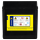 Motorradbatterie AGM-YB3L-B 3Ah 12V AGM Batterie