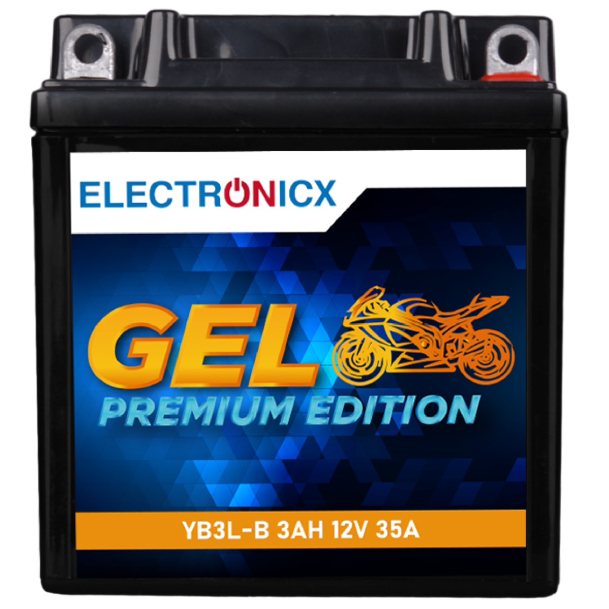 Motorradbatterie GEL-YB3L-B 3Ah 12V GEL Batterie