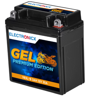 Motorradbatterie GEL-YB3L-B 3Ah 12V GEL Batterie