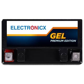 Electronicx YTX7A-BS GEL Motorradbatterie 12V 7Ah - Wartungsfrei, Hohe Startkraft & Langlebig