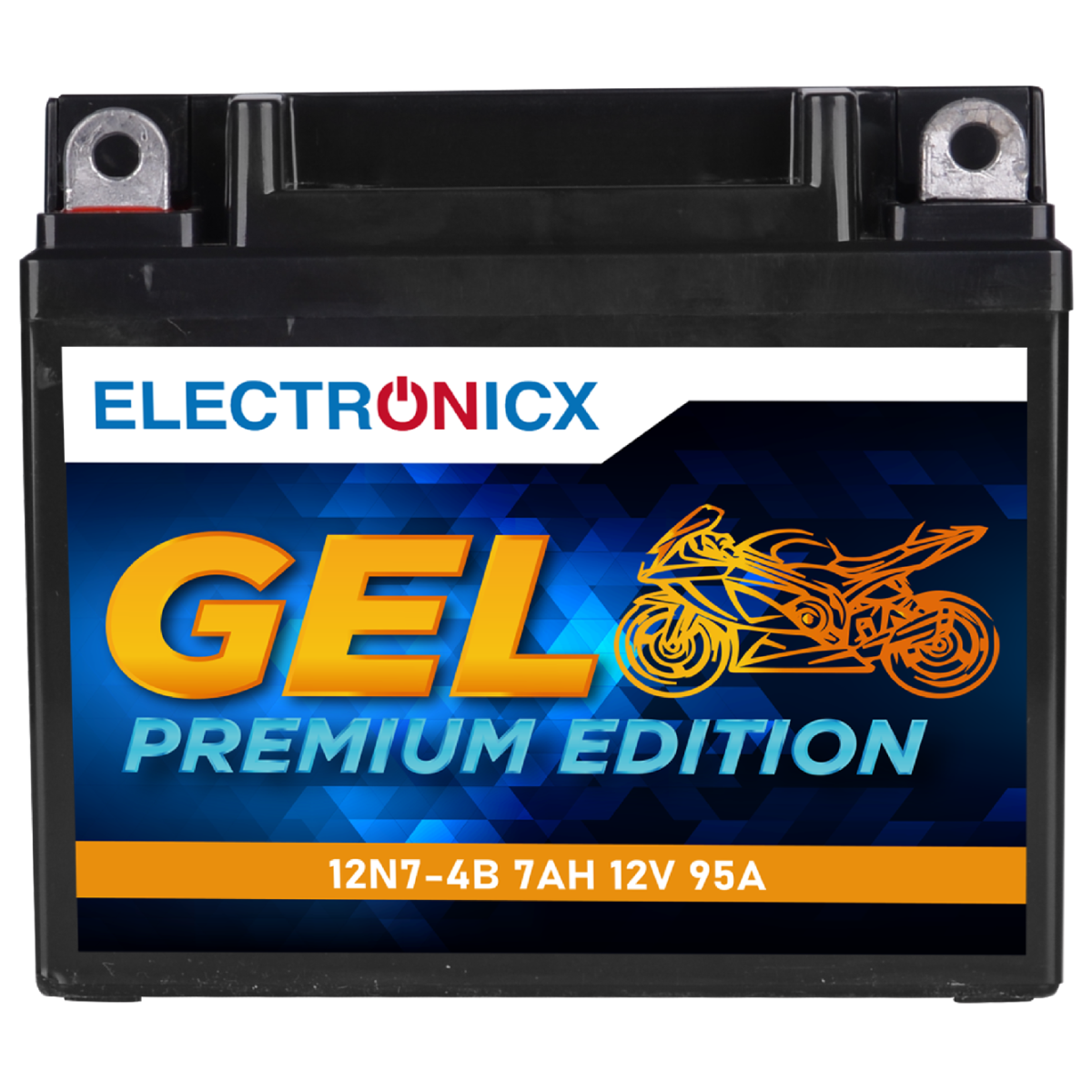 Motorradbatterie 12N7-4B 7Ah 12V GEL Batterie