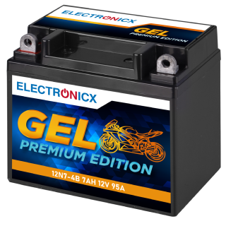 Motorradbatterie 12N7-4B 7Ah 12V GEL Batterie