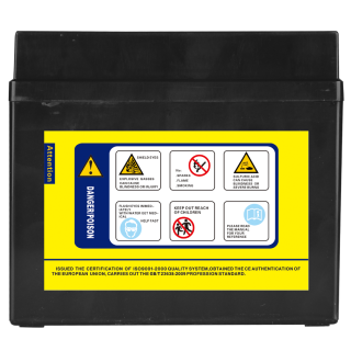 Motorradbatterie 12N7-4B 7Ah 12V GEL Batterie