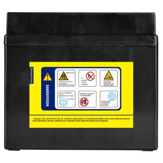 Electronicx YB9L-B GEL Motorradbatterie 12V 7Ah 95A/EN -12N7-3B  Wartungsfrei, Auslaufsicher, Hohe Startkraft