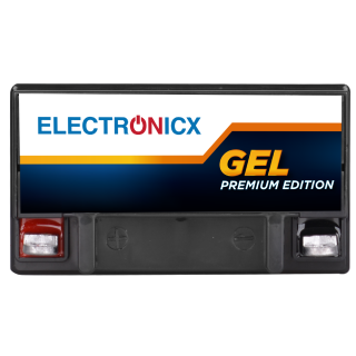 Electronicx YB9-B GEL Motorcycle Battery 12V 9Ah – High-Performance Bike Battery | Maintenance-Free & Vibration-Resistant | Replaces YB9-BS, CB9-B, GM9Z, 12N9-4B-1