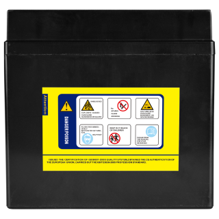 Electronicx YB9L-B 12N9-3B Motorradbatterie 12V 9Ah 120A/EN GEL - Wartungsfrei, auslaufsicher, langlebig