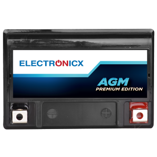 Electronicx YB10L-A2 AGM Motorcycle Battery 12V 11Ah 135A/EN - Maintenance-Free, Durable, High Starting Power