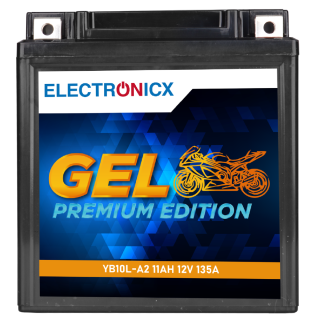 Electronicx YB10L-A2 GEL Motorcycle Battery 12V 11Ah...