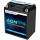 Electronicx GB12A-A 12V 12Ah AGM Motorradbatterie - Wartungsfrei & Versiegelt - Kompatibel mit YB12A-A / 51211