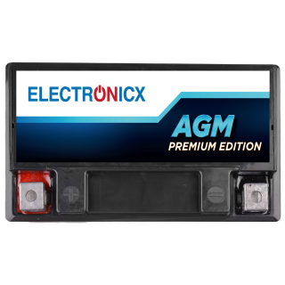 Electronicx YTX12-BS Motorcycle Battery AGM 12V 12Ah – Maintenance-Free, High-Performance Battery for Motorcycle & Quad