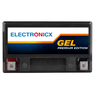 Electronicx YTX14-BS Motorradbatterie GEL 12V 14Ah – Wartungsfrei, Hochleistungs-Batterie für Motorrad & Quad