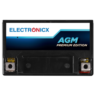 Electronicx AGM Motorcycle Battery 12V 4.5Ah 70A YTZ5-S JMTZ5S - Maintenance-Free & Powerful, Right Positive Terminal