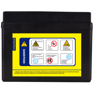 Electronicx AGM Motorcycle Battery 12V 4.5Ah 70A YTZ5-S JMTZ5S - Maintenance-Free & Powerful, Right Positive Terminal