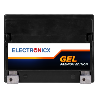 Electronicx YIX30L-BS GEL Motorcycle Battery 12V 29Ah 380A/EN - Maintenance-Free, Leakproof, High-Performance, Double Lifespan, +Right Pole
