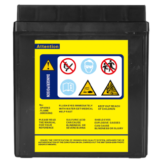 Electronicx YTX7L-BS Motorcycle Battery AGM 12V 7Ah – Powerful Battery for Motorcycles and Scooters