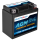 Electronicx AGM Motorradbatterie YTX5L-BS 12V 5Ah Rollerbatterie CTX5L-BS GTX5L-BS Wartungsfrei