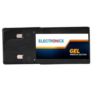 Electronicx YTR4A-BS GEL Roller Battery 12V 2.5Ah 30A/EN - High-Performance Motorcycle Battery - Maintenance-Free & Leak-Proof